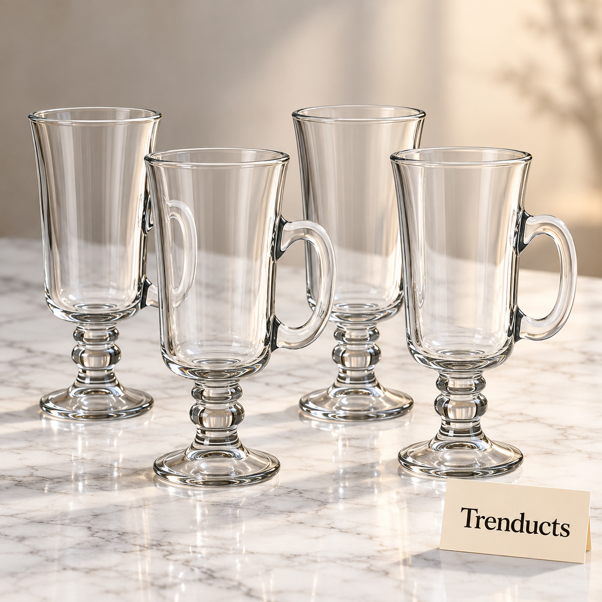 Danny Home Irish Coffee Glass Set - 4 Pcs 244ml