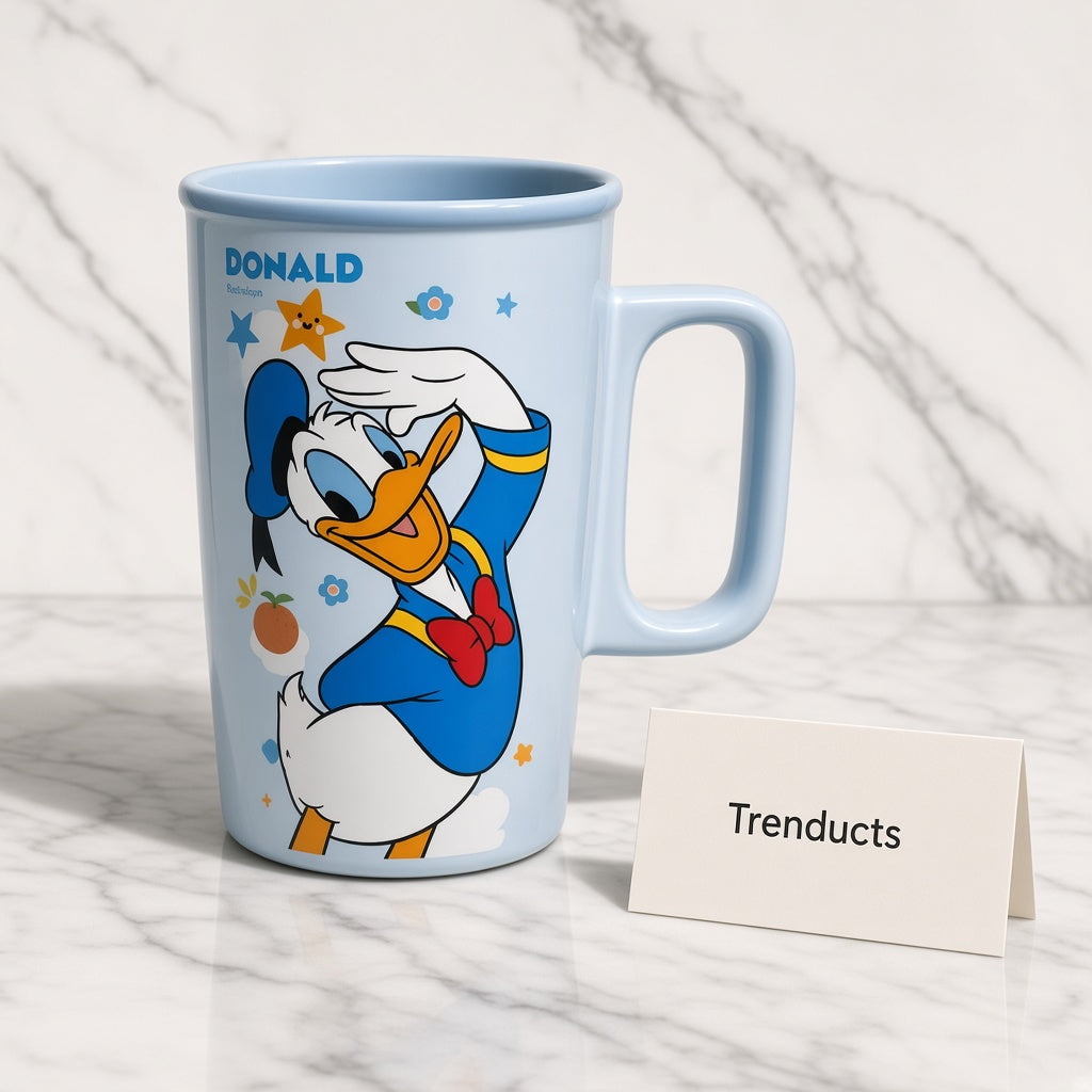Disney Donald Duck Ceramic Mug - Tall Light Blue