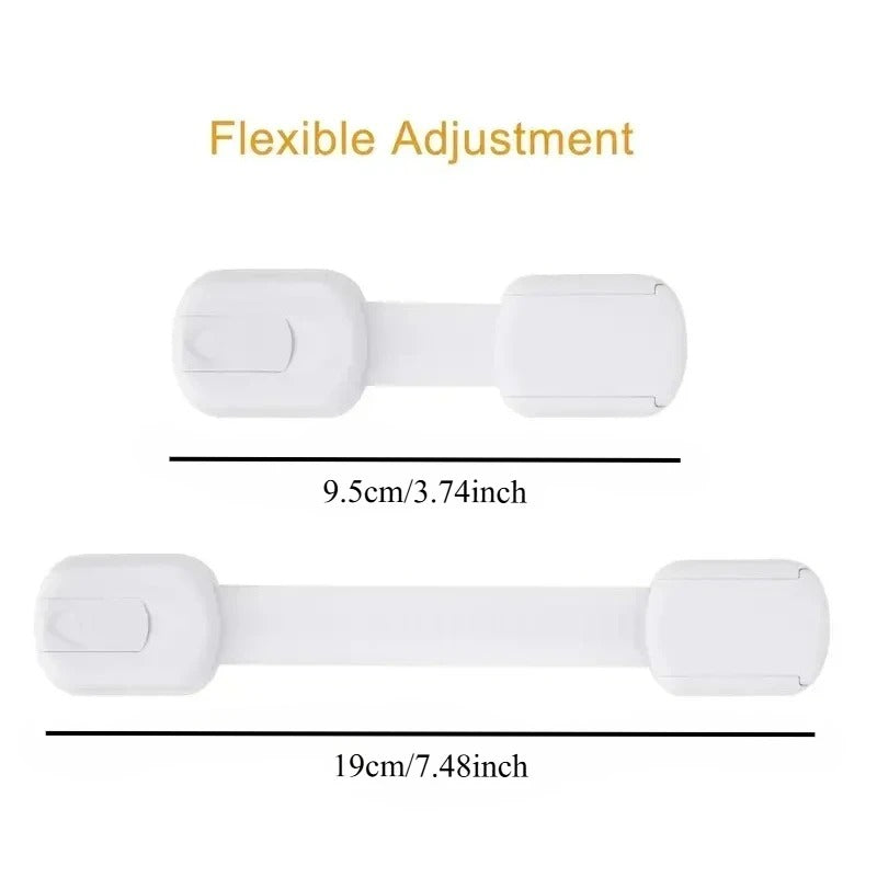Multi-Purpose Flexible & Adjustable Child Safety Strap Lock