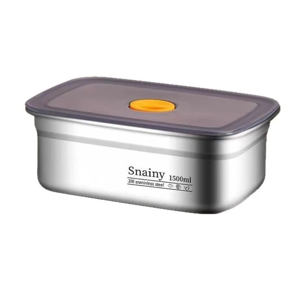 3-Piece Premium 304 Stainless Steel Airtight Storage Set