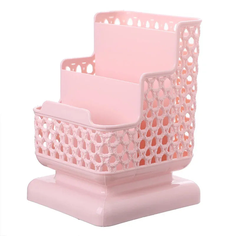 Multi Compartment Desk Organizer for Stationery - Clarify.pk