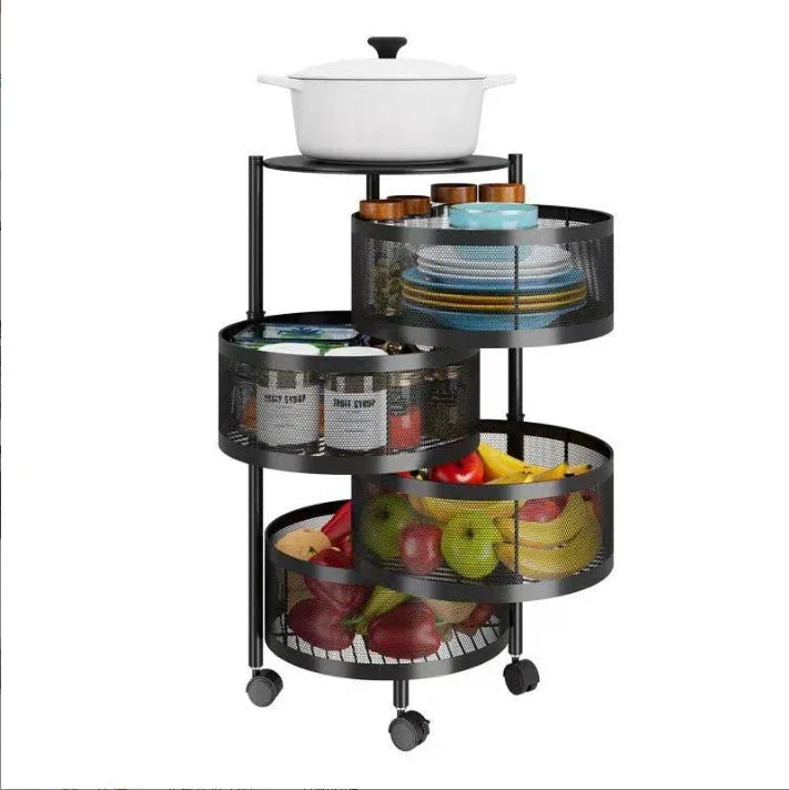 Multi Layer Vegetable and Fruit Organizer Cart - Clarify.pk