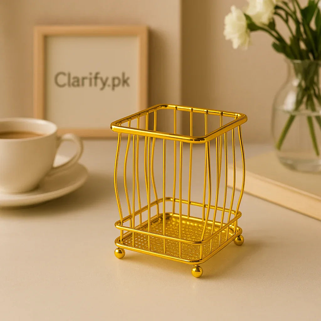 Multi-Purpose Organizer Metal Holder - Clarify.pk