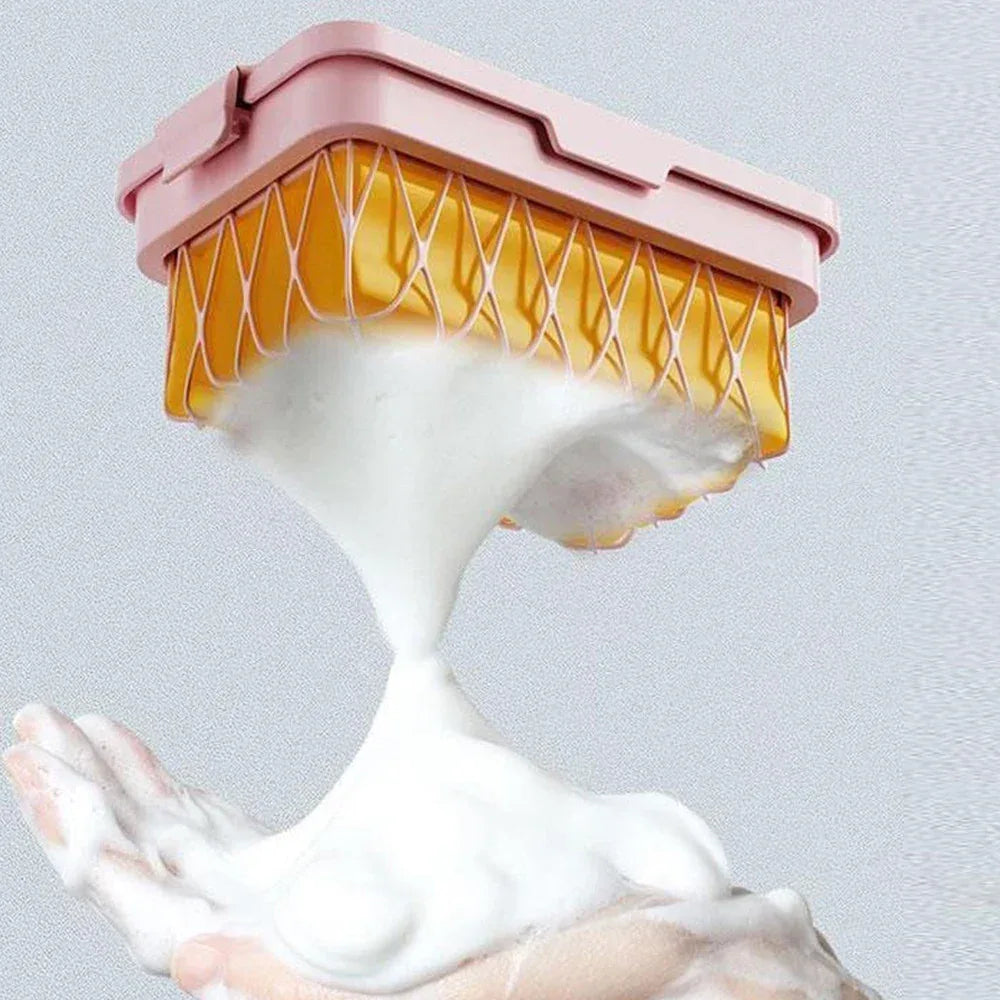 Non Slip Soap Holder with Drain Basket - Clarify.pk