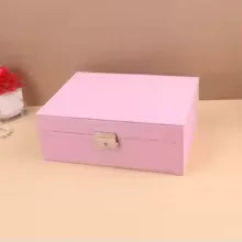 Portable Jewelry Box for Girls – Compact & Stylish - Clarify.pk