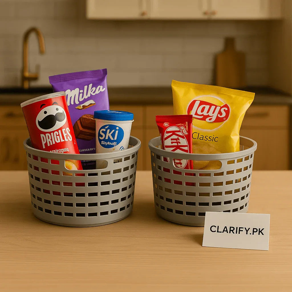 Premium Storage Basket – Multi-Purpose Organizer for Home & Kitchen - Clarify.pk