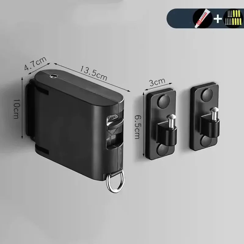 Retractable Clothesline with Durable Hooks - Clarify.pk