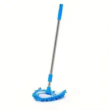 Triangle Wall Cleaning Mop with Cloth Cover - Clarify.pk