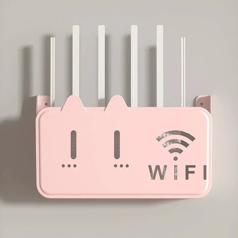 WiFi Router Shelf Organizer Wall Mount - Clarify.pk