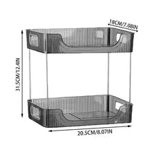 Vanity Countertop Storage Tray Bathroom Shelf - Clarify.pk