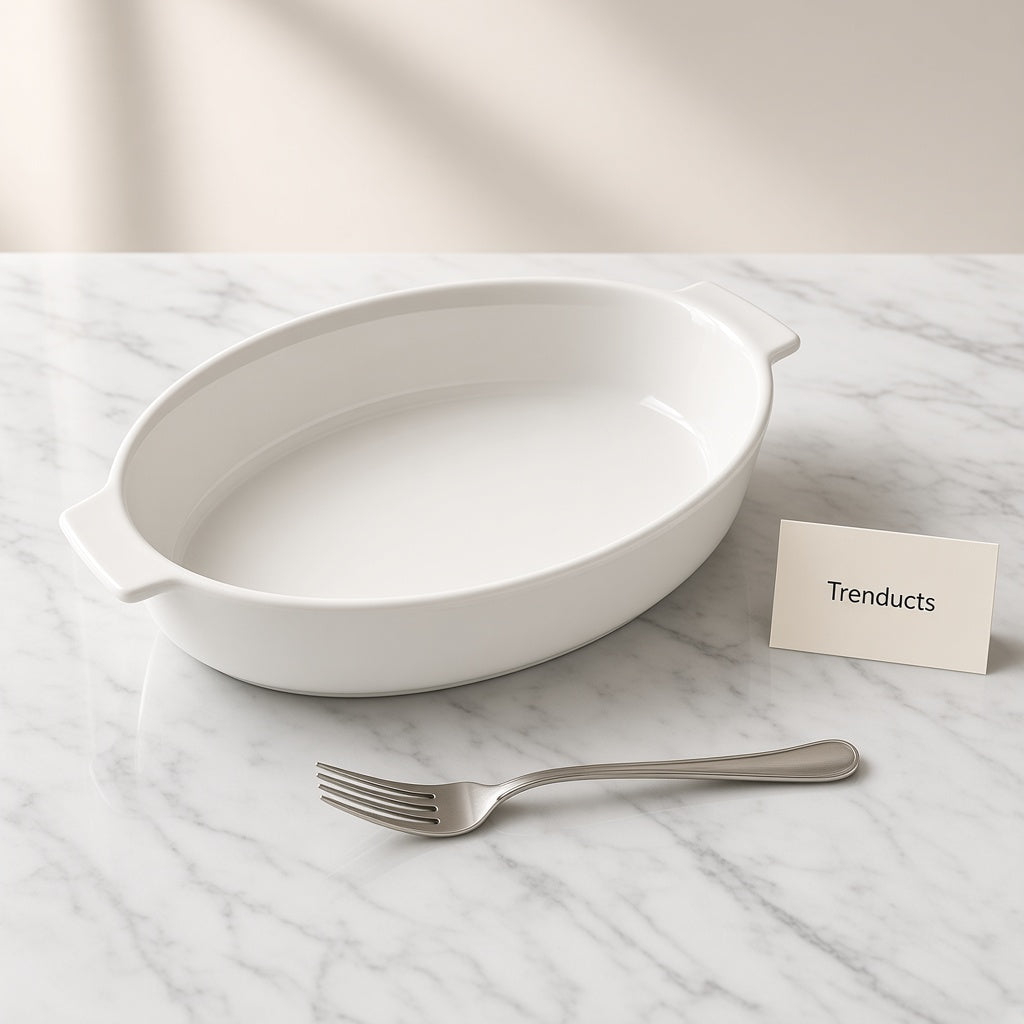 Danny Home Porcelain Baking Dish - Oval (Random Color)