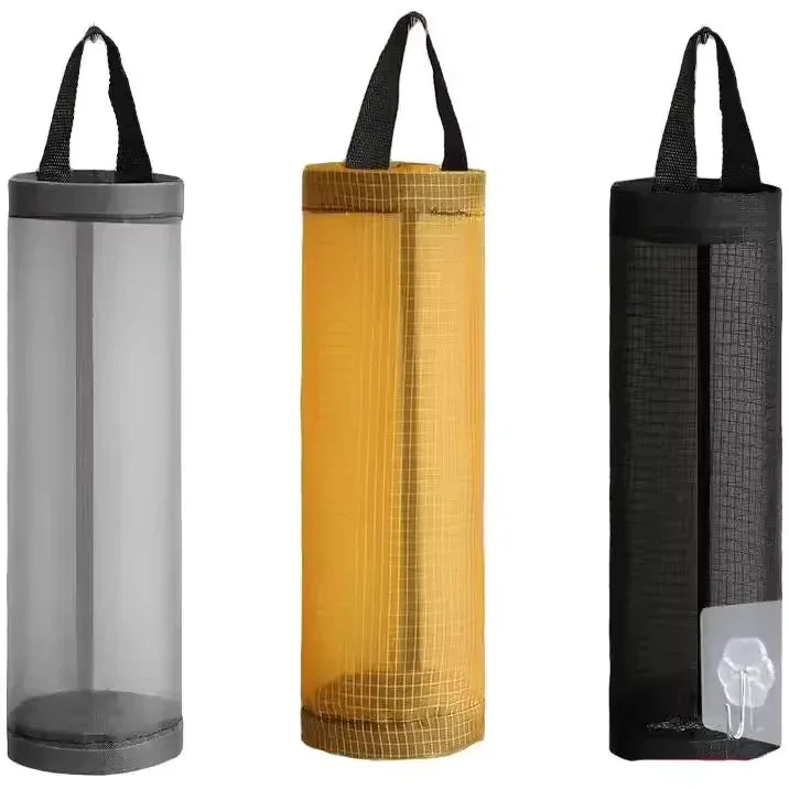 Wall Mounted Plastic Bag Organizer – Durable & Space-Saving - Clarify.pk