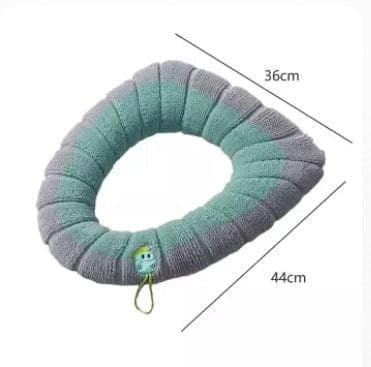 Washable Toilet Seat Cover for Easy Cleaning and Comfortable Stretching - Clarify.pk