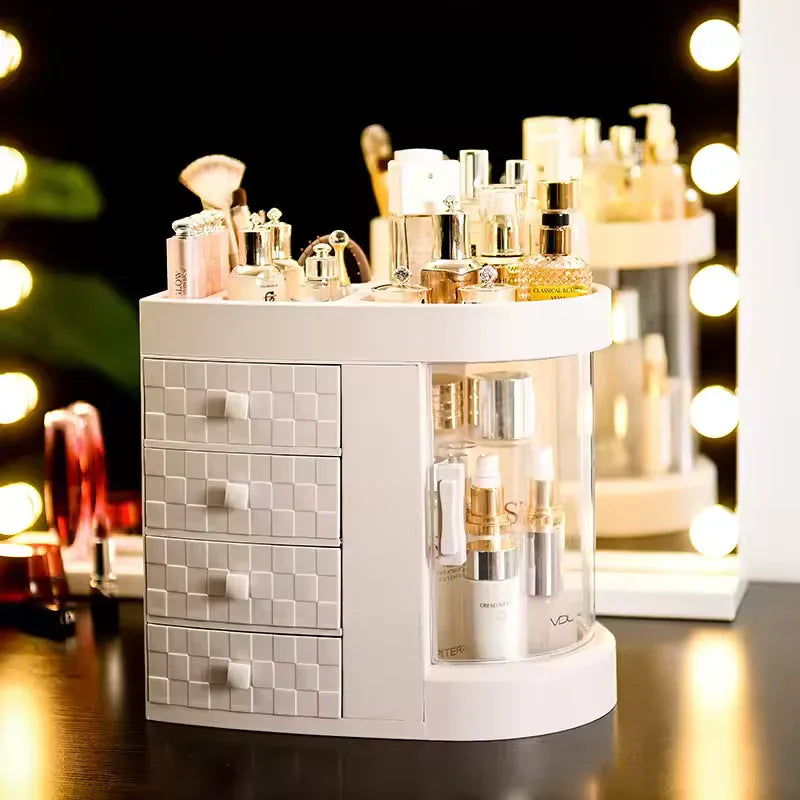 Makeup Organizer for Vanity with Drawers & Compartments - Clarify.pk