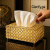 Metal Round Beats Tissue Box – Premium Design - Clarify.pk
