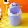 Desktop Mini Trash Can – Stylish Compact Waste Organizer (Random Color)