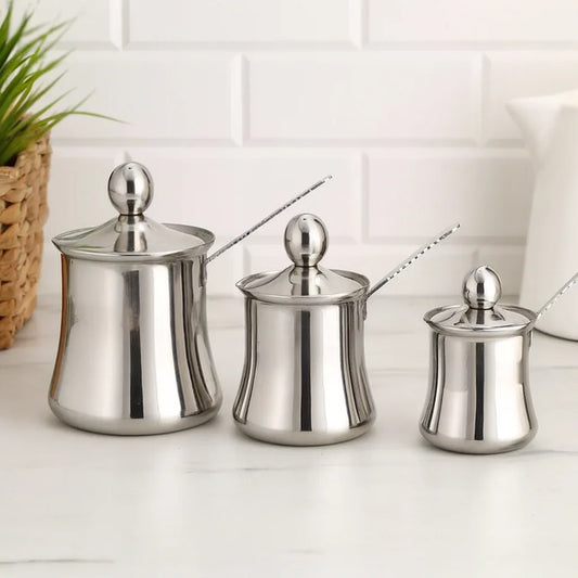 3-Pcs Coffee & Butter Warmer Set
