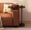 Wooden Sliding Table - Smart Space-Saving Side Table