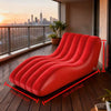 Ergonomic Air Sofa Lounger – Foldable Inflatable Couch