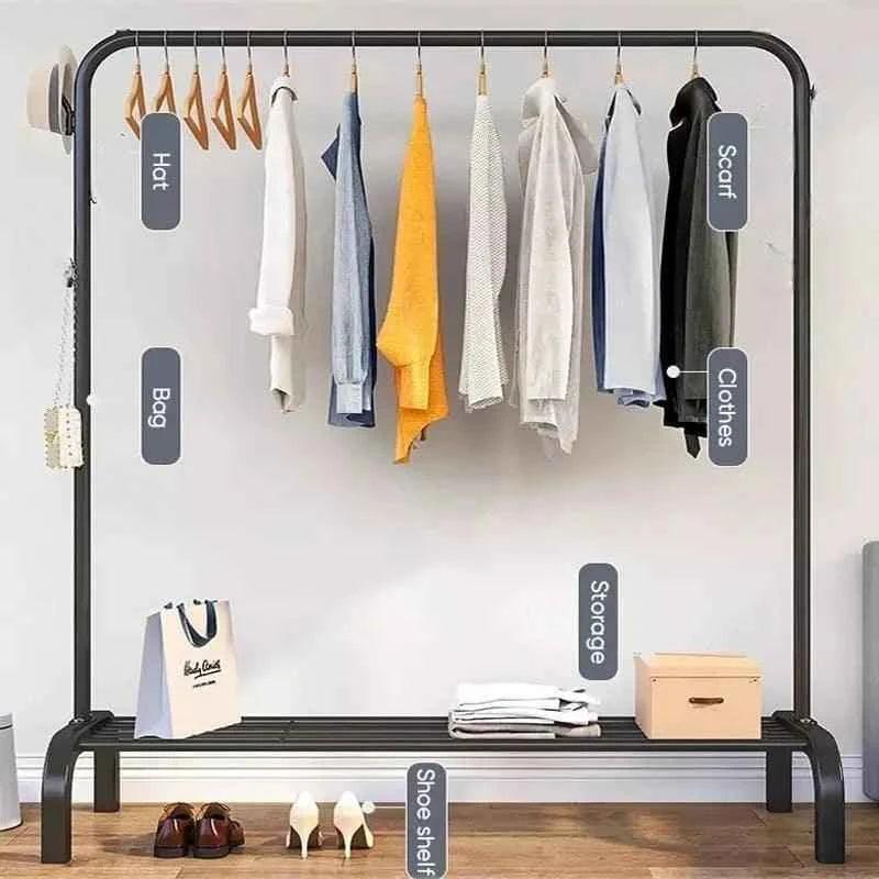 Iron Coat Rack - Stylish and Durable Storage Solution for Your Home