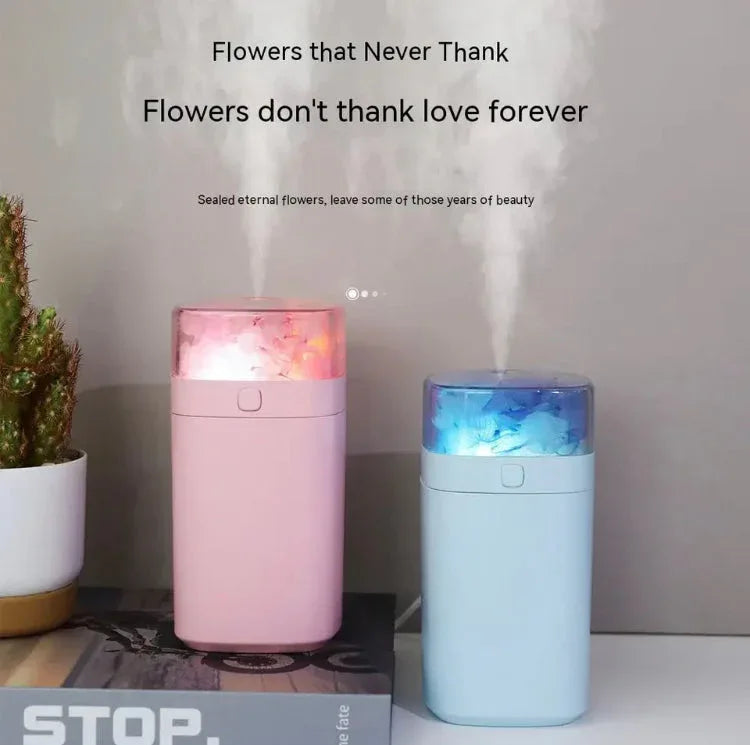 Starry Sky USB Humidifier - رنگین الٹراسونک مسٹ لیمپ
