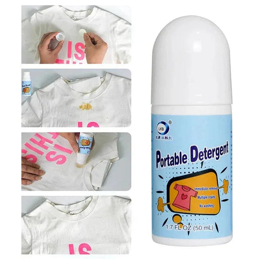 Portable Stain Remover - Rolling Bead Stain Remover for Easy Cleaning and Travel - Clarify.pk