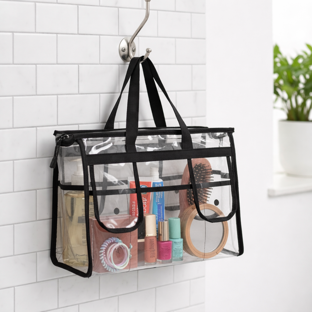 Clear-View Essentials Organizer Pouch