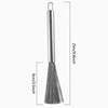 Stainless Steel Pot Brush - Long Handle Kitchen Scrubber