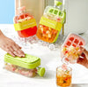 Silicone Ice Cube Tray with Straw - Leakproof - Clarify.pk