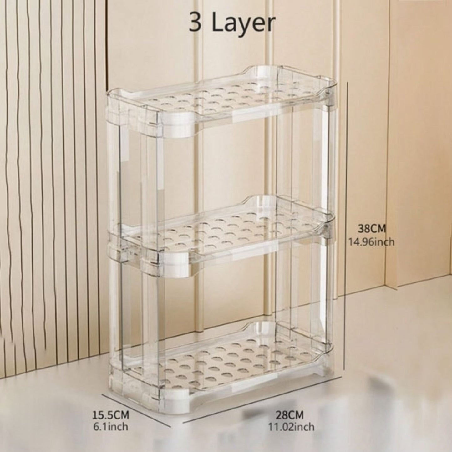 Premium Acrylic Makeup & Perfume Organizer