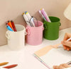 Portable Retro Pen Holder - Vintage Desk Organizer for Home and Office - Clarify.pk