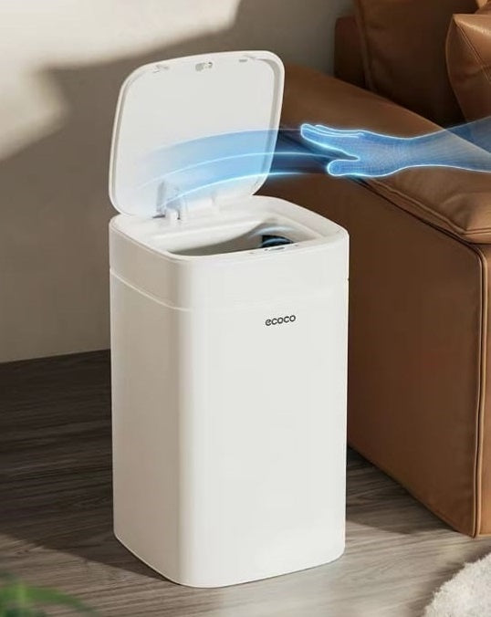 Ecoco 12L Smart Sensor Dustbin – Touchless Motion-Activated Waste Bin