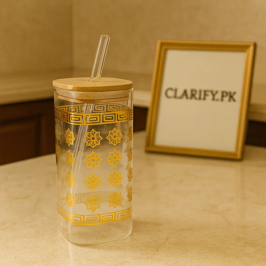 Glass Jar with Airtight Lid – Mason Jar Storage Container - Clarify.pk