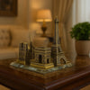 Metal Eiffel Tower Statue – Paris Themed Bronze Showpiece - Clarify.pk