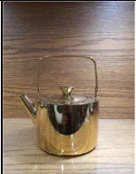 Golden Stainless Steel Tea & Water Kettle – Premium Quality - Clarify.pk