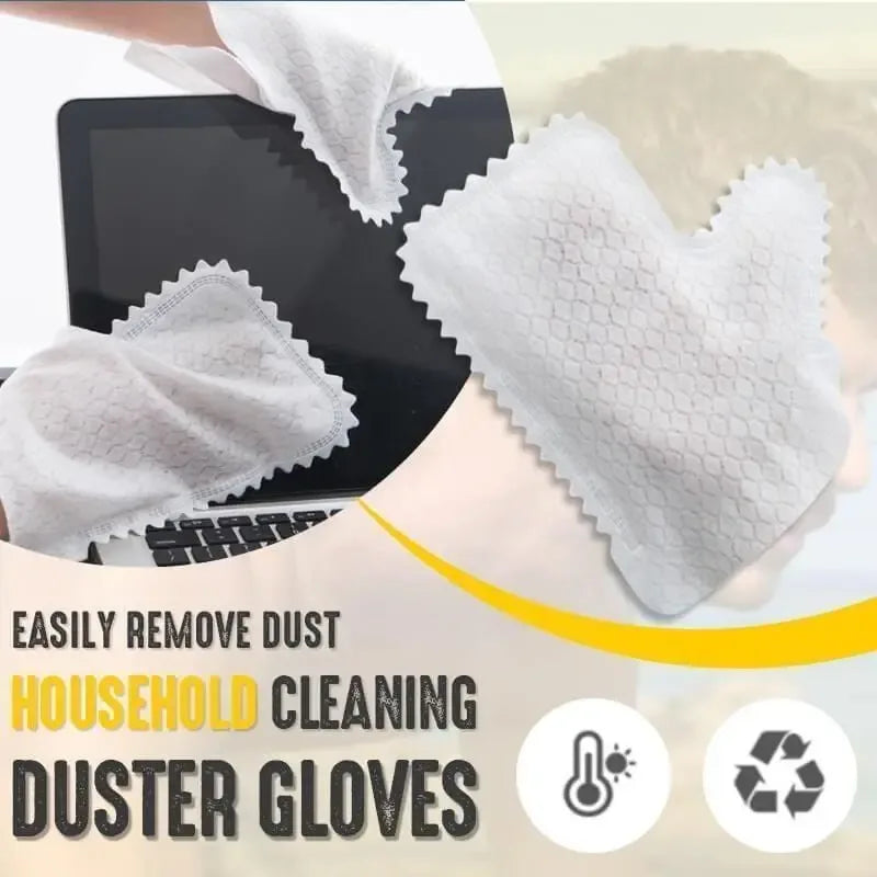 10pcs Non-Woven Dust Cleaning Gloves for Easy Dust Removal - Clarify.pk