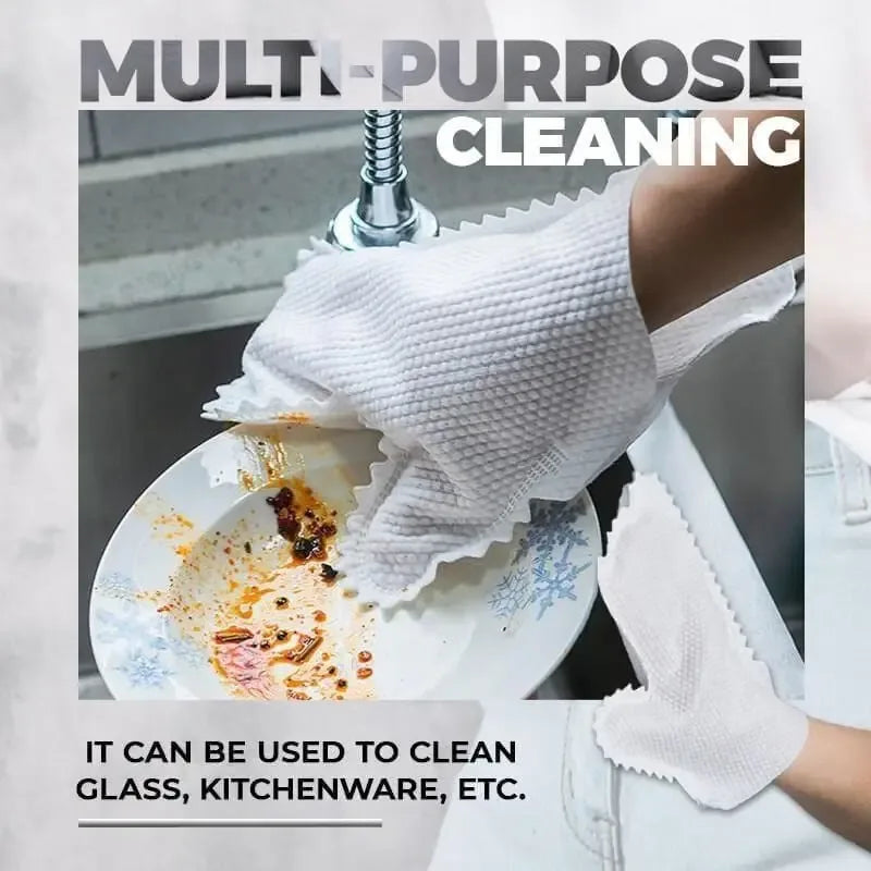 10pcs Non-Woven Dust Cleaning Gloves for Easy Dust Removal