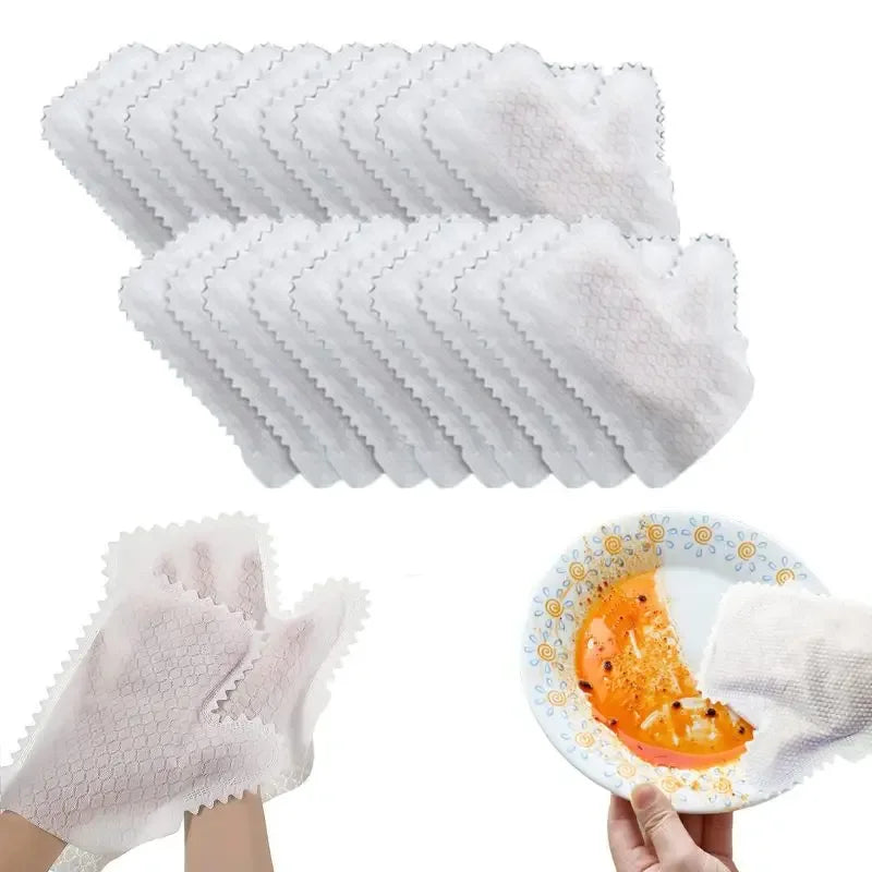 10pcs Non-Woven Dust Cleaning Gloves for Easy Dust Removal