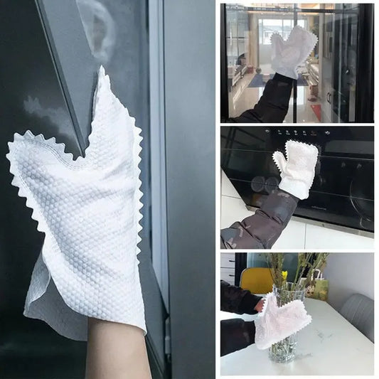 10pcs Non-Woven Dust Cleaning Gloves for Easy Dust Removal - Clarify.pk