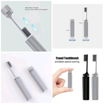 Portable Folding Travel Toothbrush – Compact & Hygienic - Clarify.pk