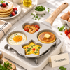 Non-Stick Portion Frying Pan for Eggs & Pancakes