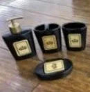 4Pcs Luxury Bath Set – Elegant Bathroom Accessories - Clarify.pk