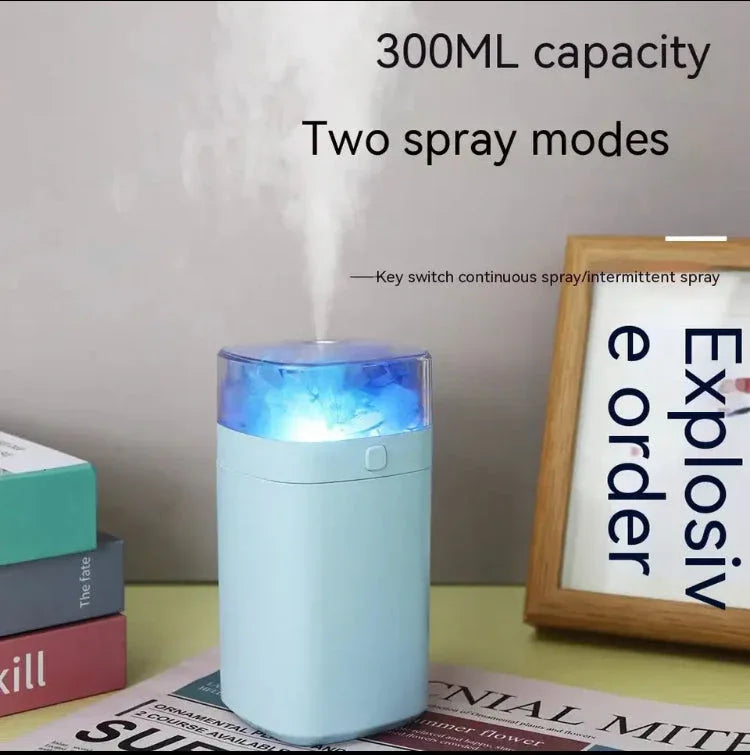 Starry Sky USB Humidifier - رنگین الٹراسونک مسٹ لیمپ