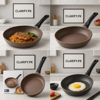 Non-Stick Fry Pan – Durable, Easy-Clean Cooking Pan - Clarify.pk