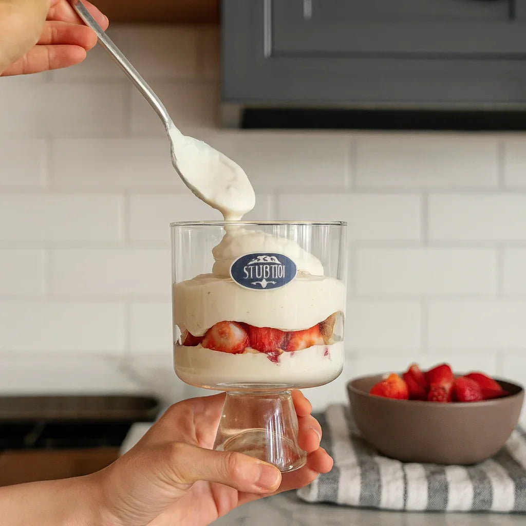 Mini Trifle Bowl 200ml – Dessert & Serving Glass - Clarify.pk