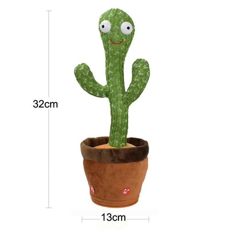 Dancing Cactus Toy - Interactive Talking Cactus for Kids - Clarify.pk