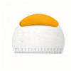 Stainless Steel Pastry Scraper & Dough Cutter with Measuring Scale