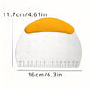 Stainless Steel Pastry Scraper & Dough Cutter with Measuring Scale