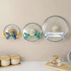 Folding Wall-Mounted Pot Lid Holder - Adjustable X-Design