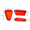 Collapsible Pizza Container with 5 Trays